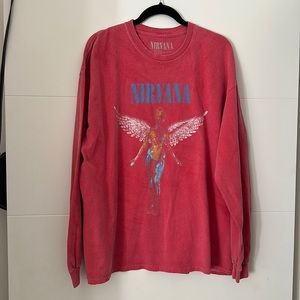 NIRVANA vintage Tee- Long Sleeve